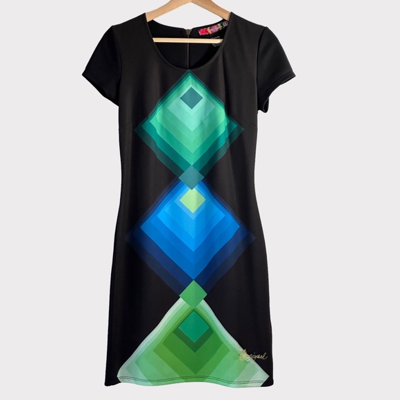 Desigual, Short Sleeve Dress, Size XS - Picture 4 of 9